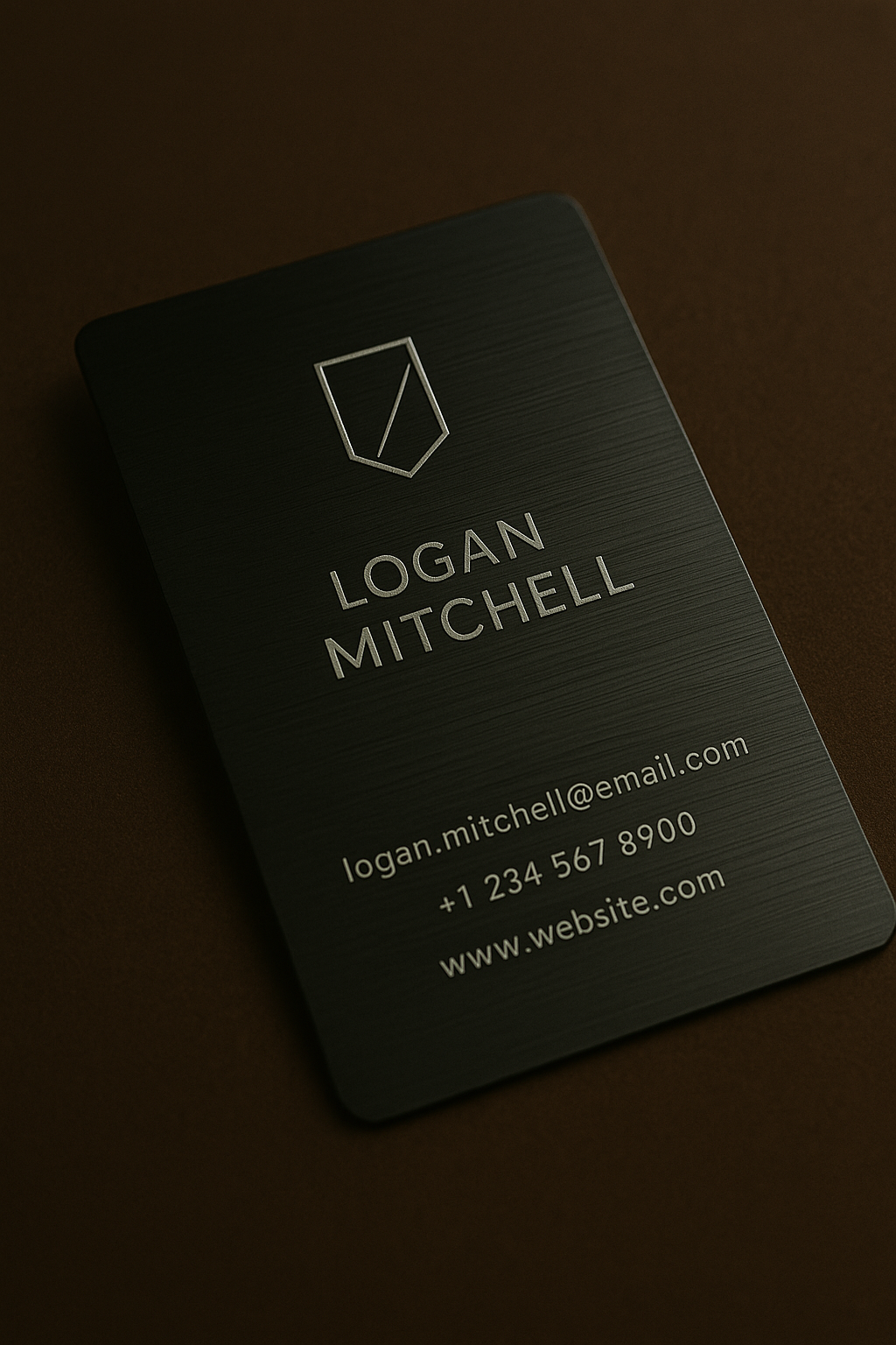 Custom Business Cards - Metal