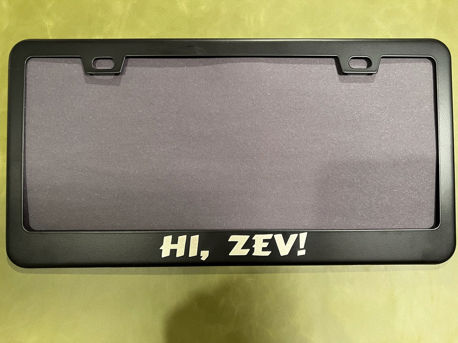 Hi Zev frame