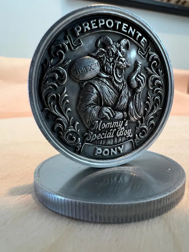 Dungeon Crawler Carl Themed Fantasy Dungeon Coins - Metal - Customizable - Handcrafted