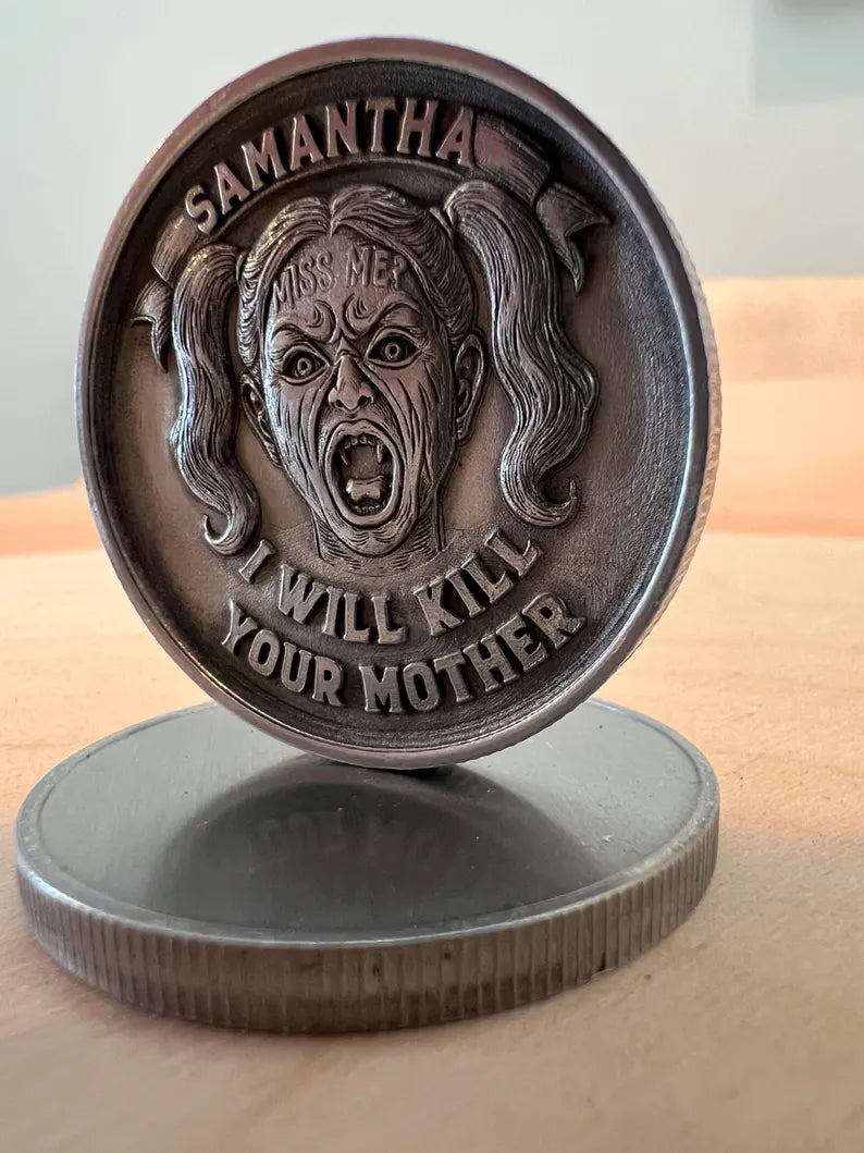Dungeon Crawler Carl Themed Fantasy Dungeon Coins - Metal - Customizable - Handcrafted