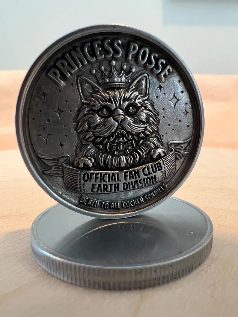 Dungeon Crawler Carl Themed Fantasy Dungeon Coins - Metal - Customizable - Handcrafted