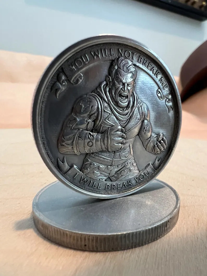 Dungeon Crawler Carl Themed Fantasy Dungeon Coins - Metal - Customizable - Handcrafted