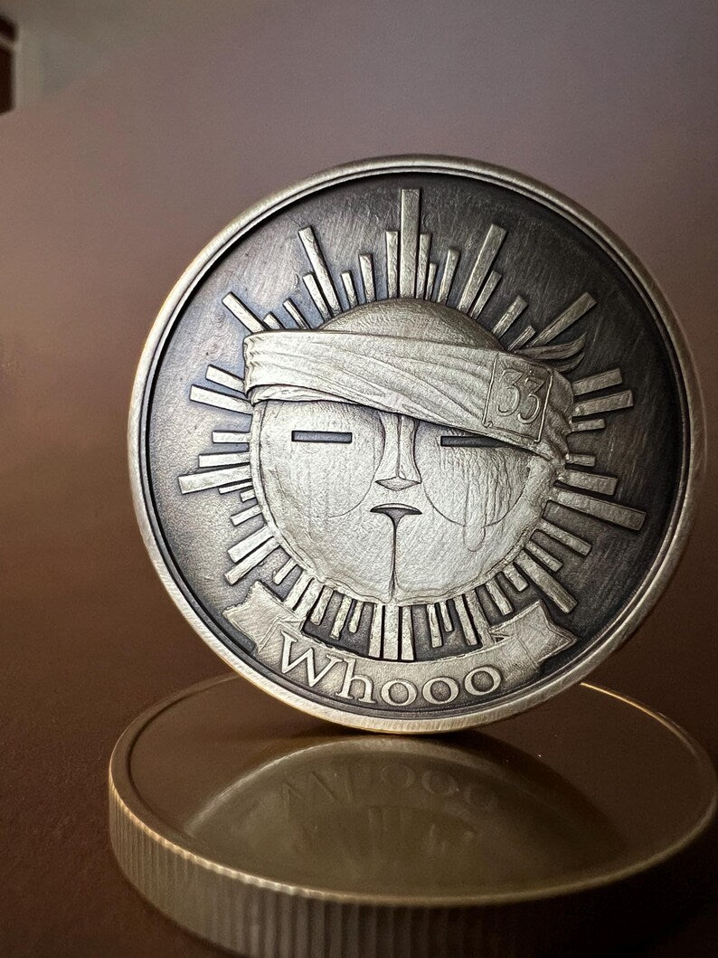 Esquie Whooo brass coin - Expedition 33