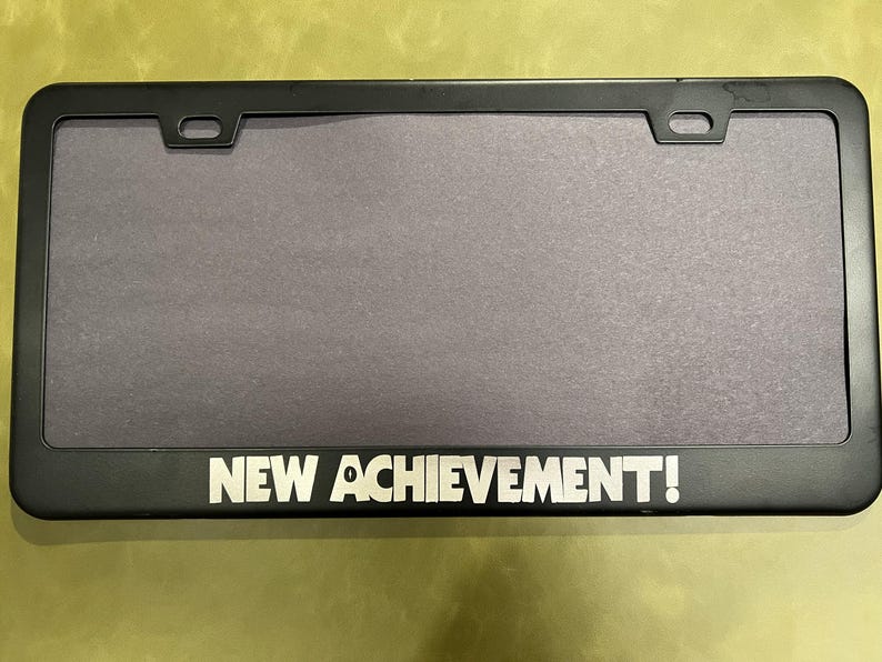 DCC license plate frame - New Achievement!